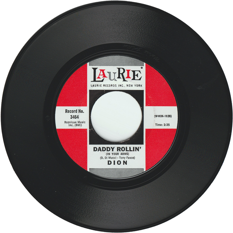 Dion - Abraham, Martin & John / Daddy Rollin' [Styrene, Monarch Pressing]