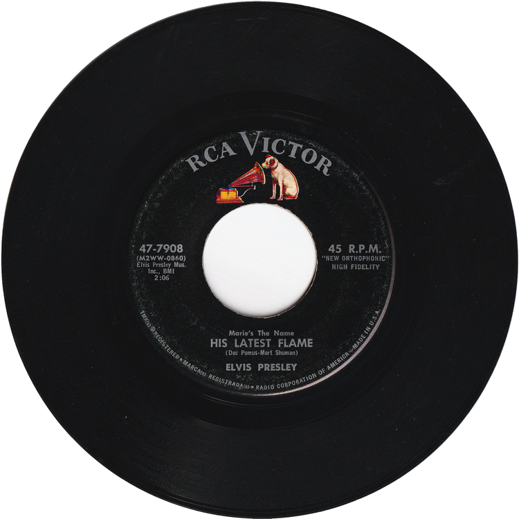 Elvis Presley - Little Sister / His Latest Flame