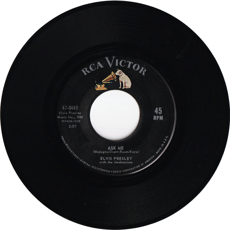 Elvis Presley - Ain't That Loving You Baby / Ask Me