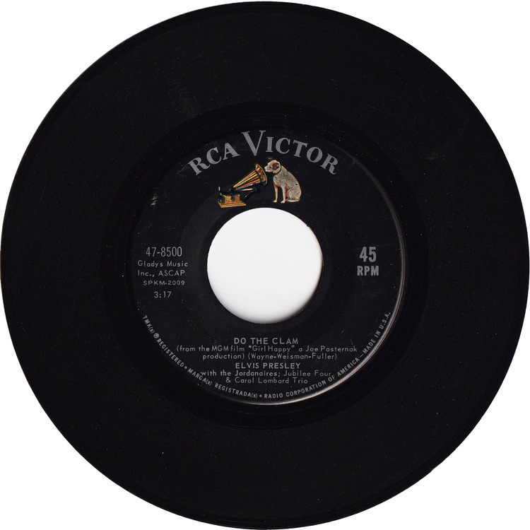 Elvis Presley - Do The Clam / You'll Be Gone