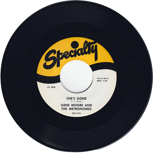 Gene Moore & The Metronomes - She's Gone / That's Bad [Re-Issue]