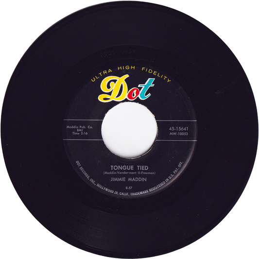 Jimmie Maddin - Tongue Tied / You Know