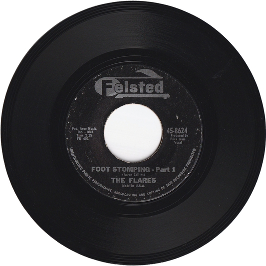 The Flares - Foot Stomping Part 1 / The Ramrocks - Foot Stomping Part 2 (Alternate Mix) [Black Label]