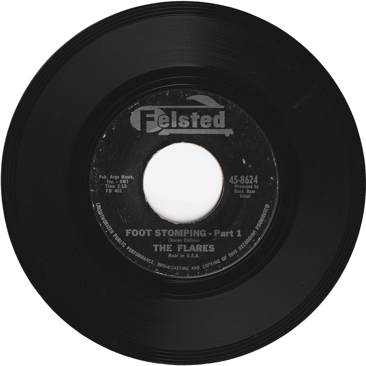 The Flares - Foot Stomping Part 1 / The Ramrocks - Foot Stomping Part 2 (Alternate Mix) [Black Label]