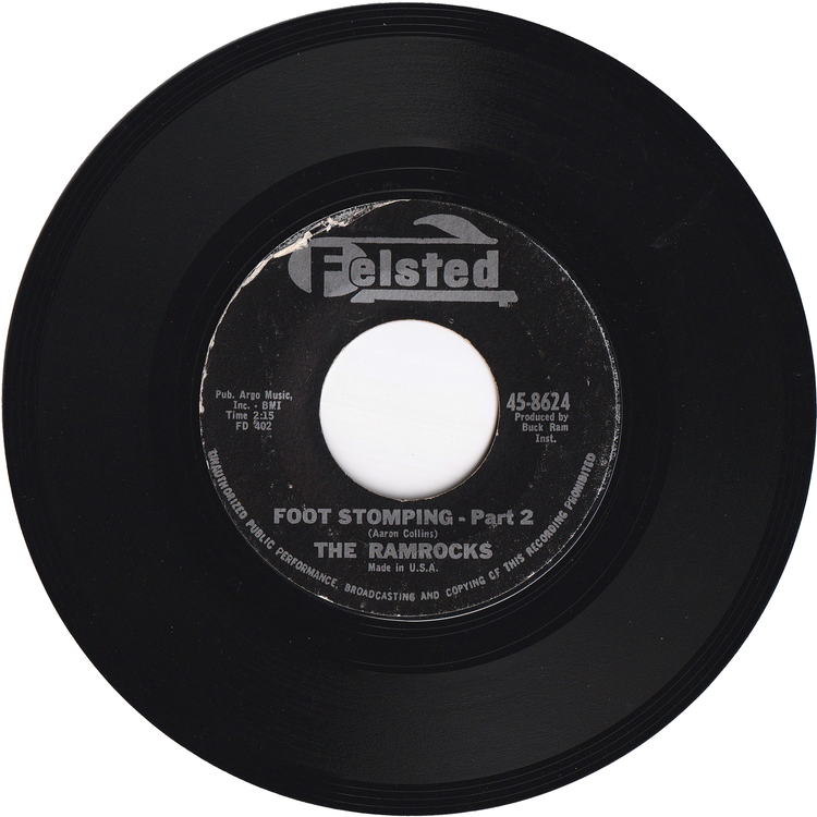 The Flares - Foot Stomping Part 1 / The Ramrocks - Foot Stomping Part 2 (Alternate Mix) [Black Label]