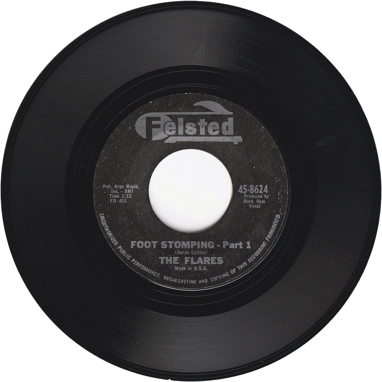The Flares - Foot Stomping Part 1 (Alternate Mix) / The Ramrocks - Foot Stomping Part 2 [Black Label]