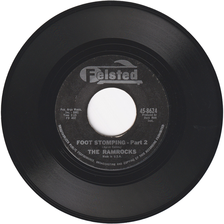 The Flares - Foot Stomping Part 1 (Alternate Mix) / The Ramrocks - Foot Stomping Part 2 [Black Label]