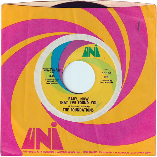 The Foundations - Baby, Now That I've Found You / Come On Back To Me
