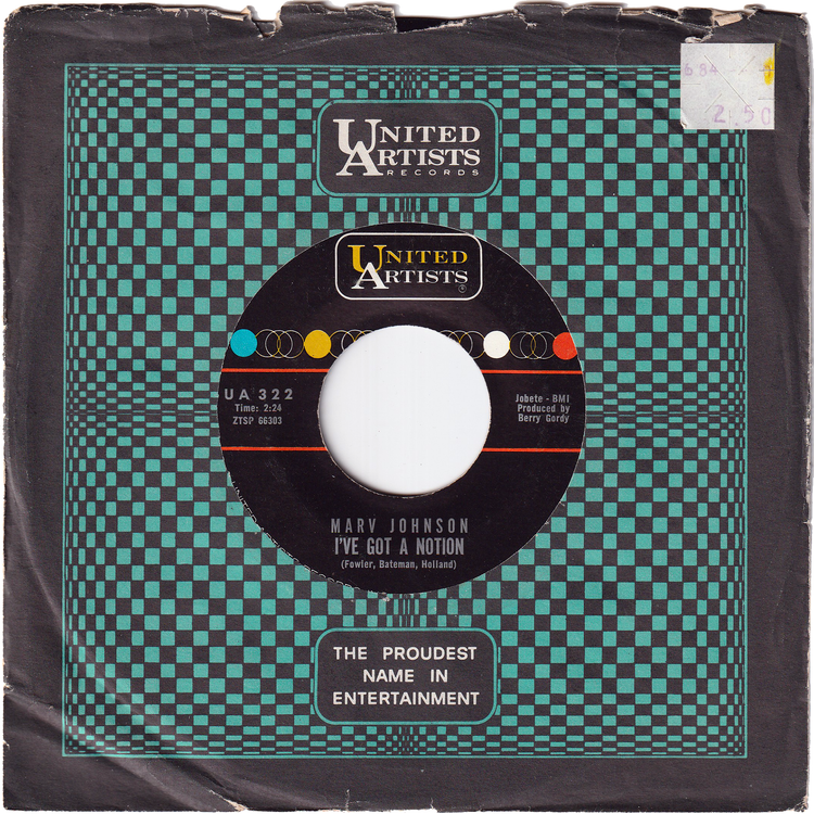 Marv Johnson - I've Got A Notion / How Can We Tell Him