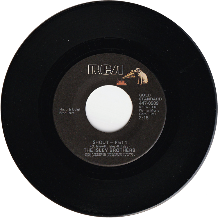 The Isley Brothers - Shout Part 1 / Shout Part 2 [Re-Issue, Color Vinyl]