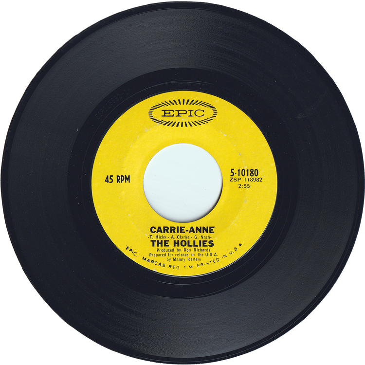 The Hollies - Carrie-Anne / Signs That Will Never Change