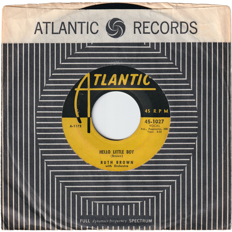 Ruth Brown - Hello Little Boy / If I Had Any Sense