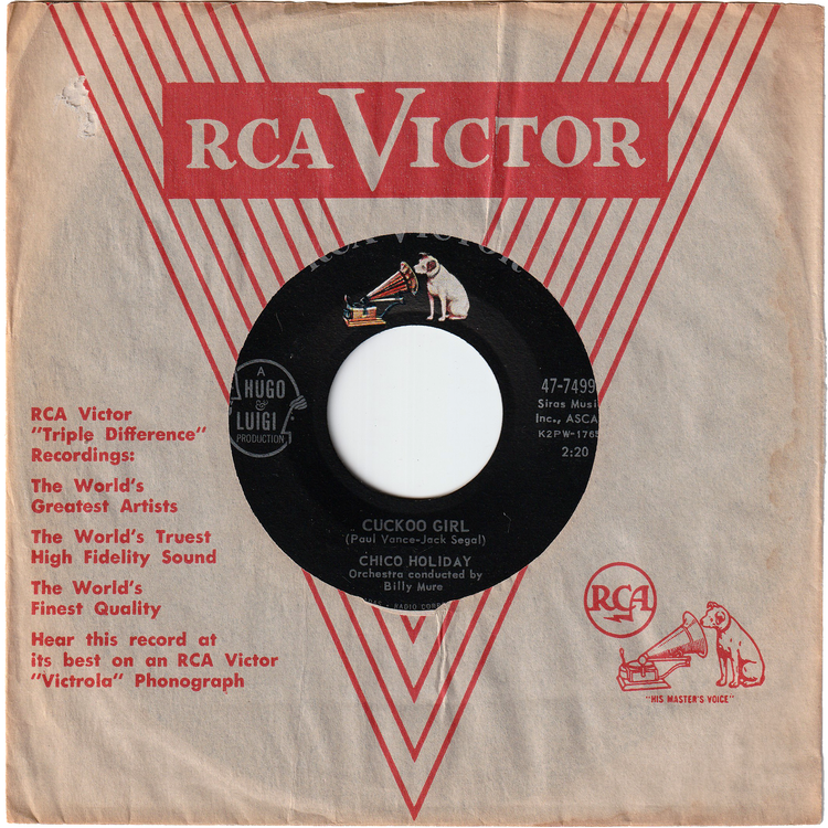 Chico Holiday - Cuckoo Girl / Young Ideas