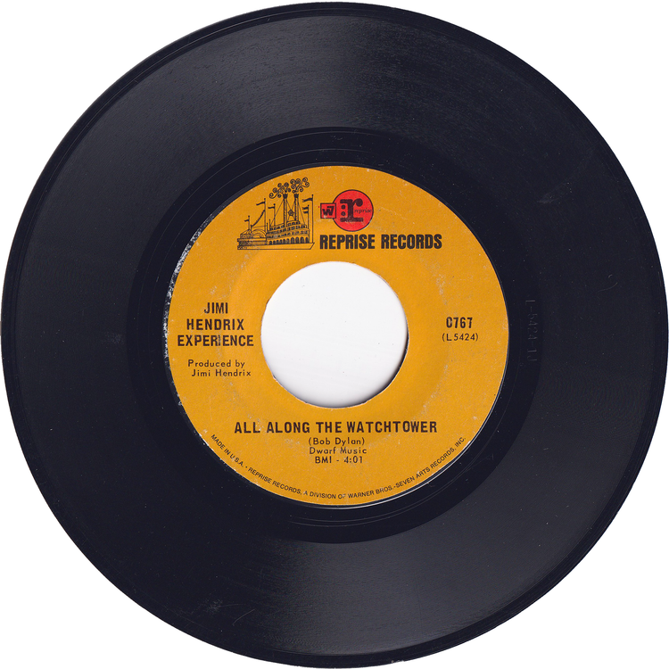 Jimi Hendrix Experience - All Along The Watchtower / Burning Of The Midnight Lamp
