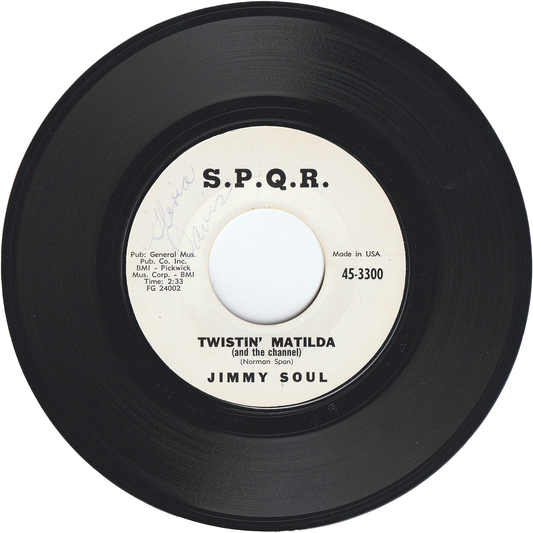 Jimmy Soul - Twistin' Matilda / I Can't Hold Out Any Longer
