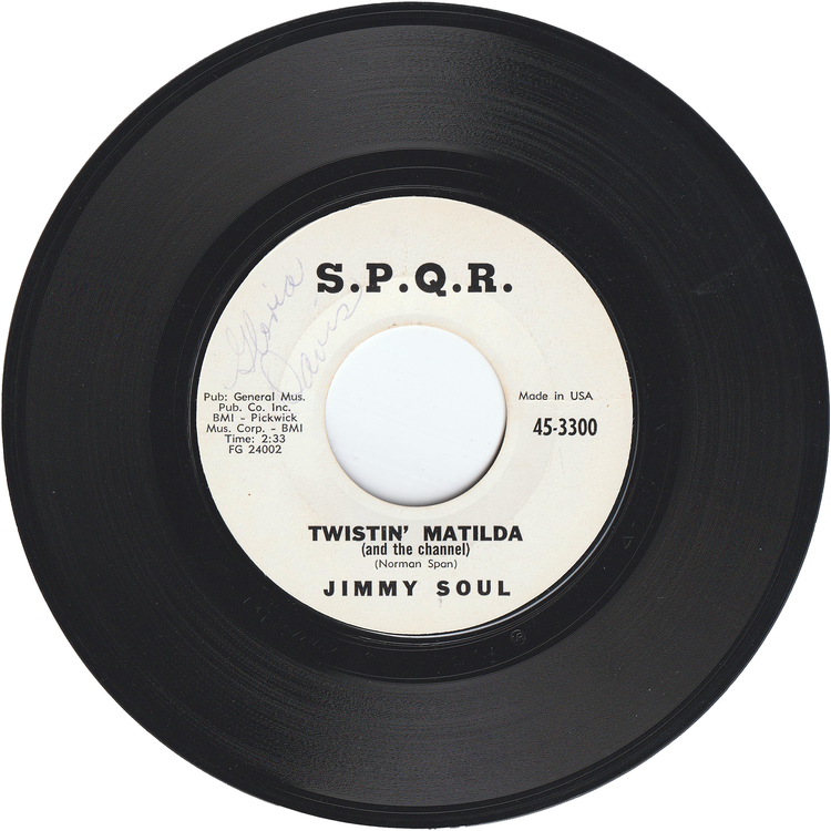 Jimmy Soul - Twistin' Matilda / I Can't Hold Out Any Longer
