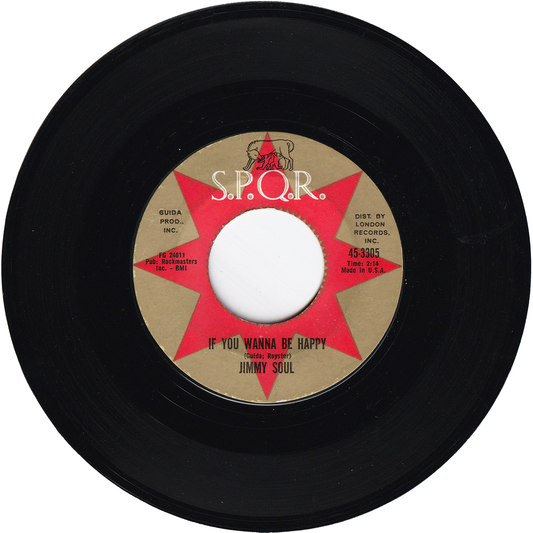 Jimmy Soul - If You Wanna Be Happy / Don't Release Me