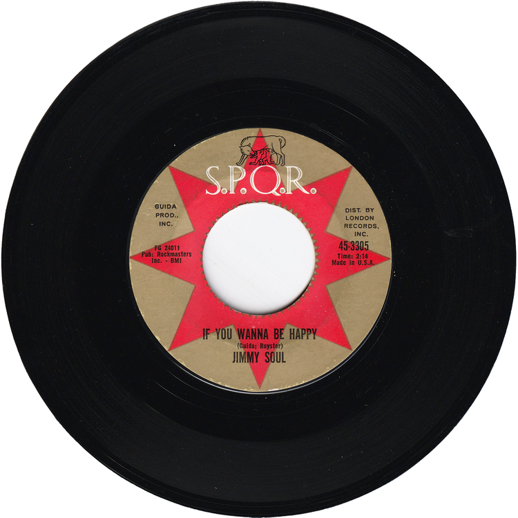 Jimmy Soul - If You Wanna Be Happy / Don't Release Me