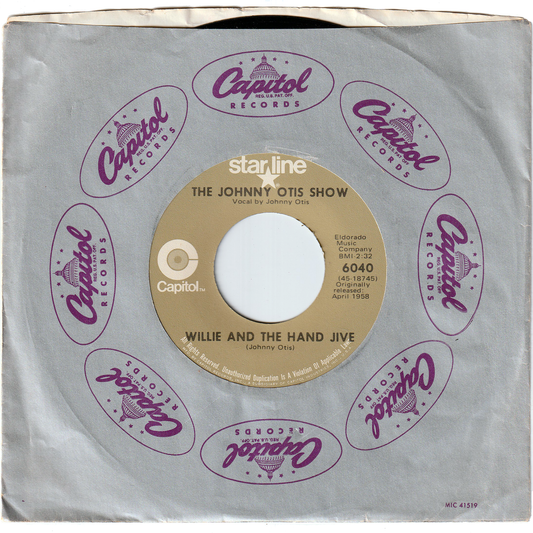 The Johnny Otis Show - Willie & The Hand Jive / Willie Did The Cha Cha [Re-Issue]