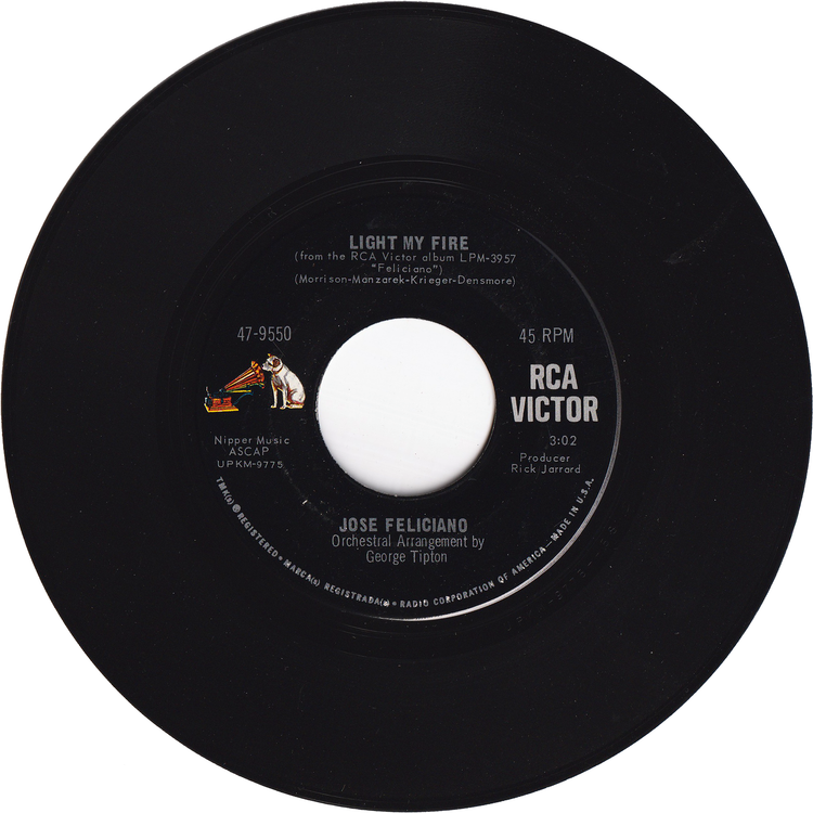 Jose Feliciano - Light My Fire / California Dreamin' [Rockaway Pressing]