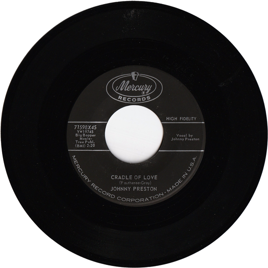 Johnny Preston - Cradle Of Love / City Of Tears