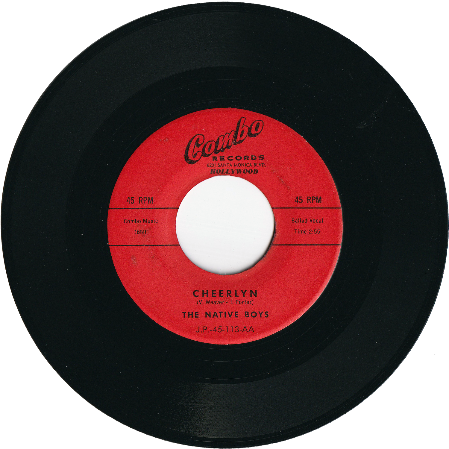 The Native Boys - Strange Love / Cheerlyn [Red Label] – NIGHT BEAT