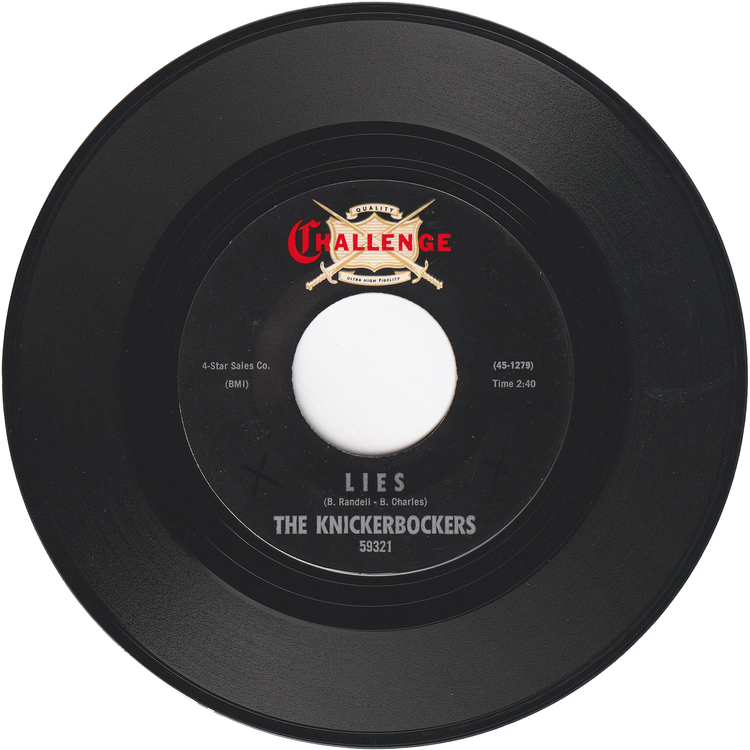 The Knickerbockers - Lies / The Coming Generation