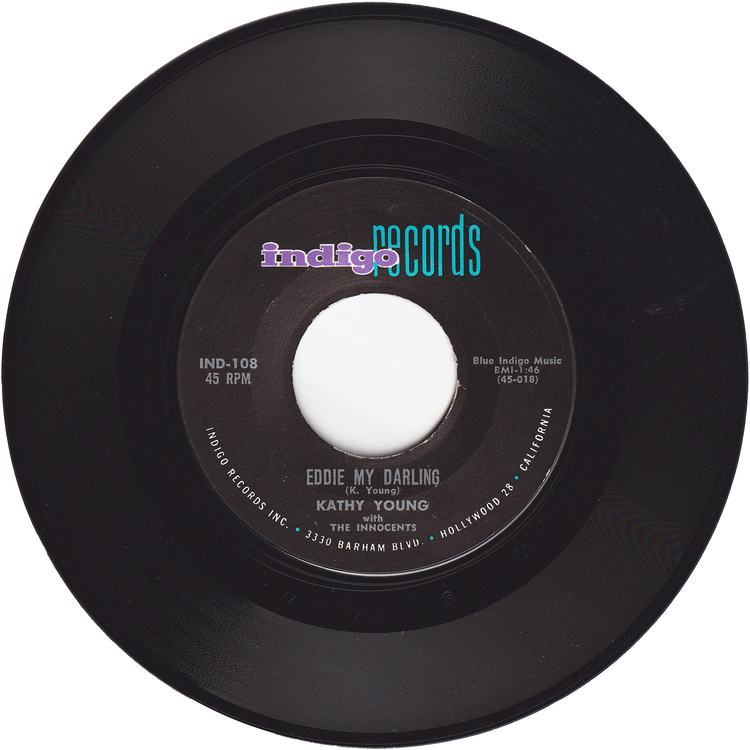 Kathy Young & The Innocents - A Thousand Stars / Eddie My Darling [Monarch Pressing]