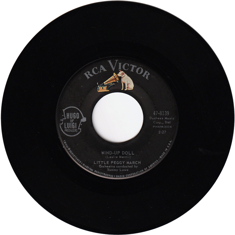Little Peggy March - I Will Follow Him / Wind-Up Doll