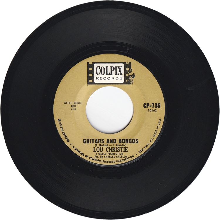 Lou Christie - Guitars & Bongos / Merry-Go-Round