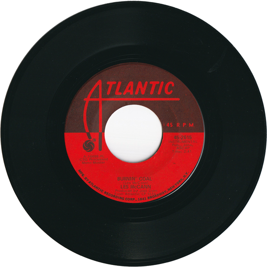 Les McCann - Burnin' Coal / With These Hands