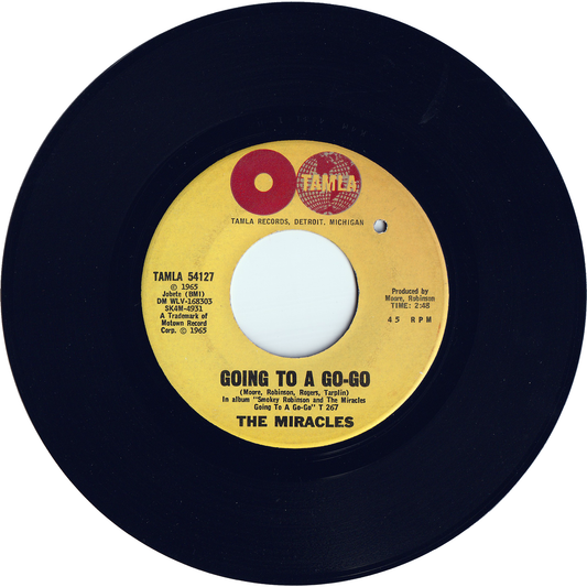 The Miracles - Going To A Go Go / Choosey Beggar [Vinyl, Hollywood Pressing]