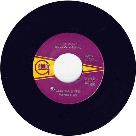 Martha & The Vandellas - Heat Wave / A Love Like Yours [1970 Re-Issue]