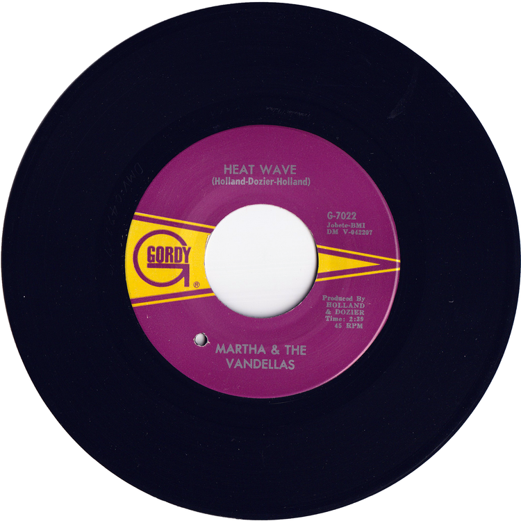 Martha & The Vandellas - Heat Wave / A Love Like Yours [1970 Re-Issue]