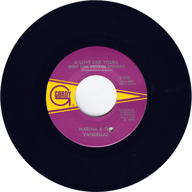 Martha & The Vandellas - Heat Wave / A Love Like Yours [1970 Re-Issue]