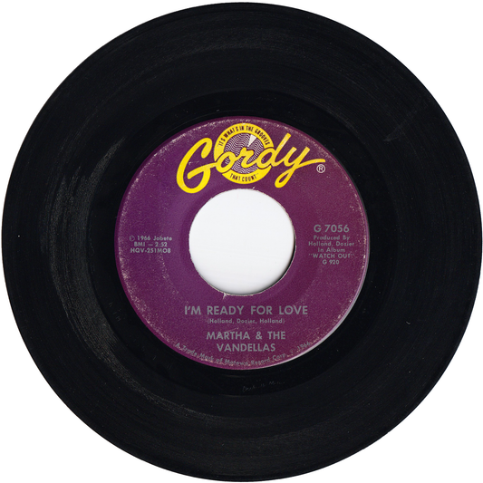 Martha & The Vandellas - I'm Ready For Love / He Doesn't Love Her Anymore [Vinyl, American Record Pressing]