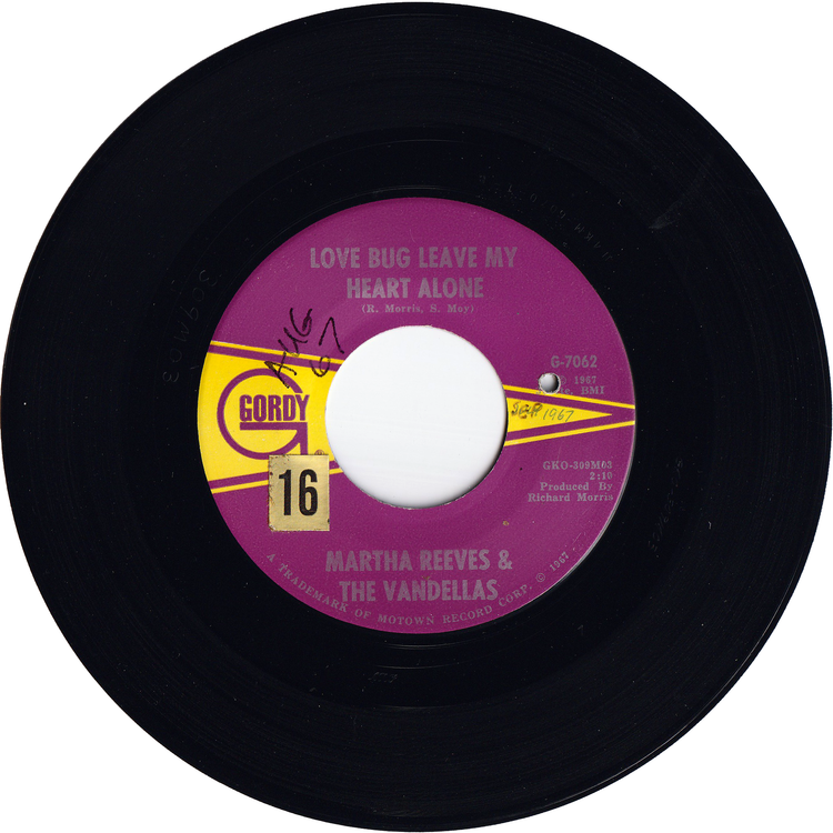 Martha & The Vandellas - Love Bug Leave My Heart Alone / One Way Out [Vinyl, American Record Pressing]