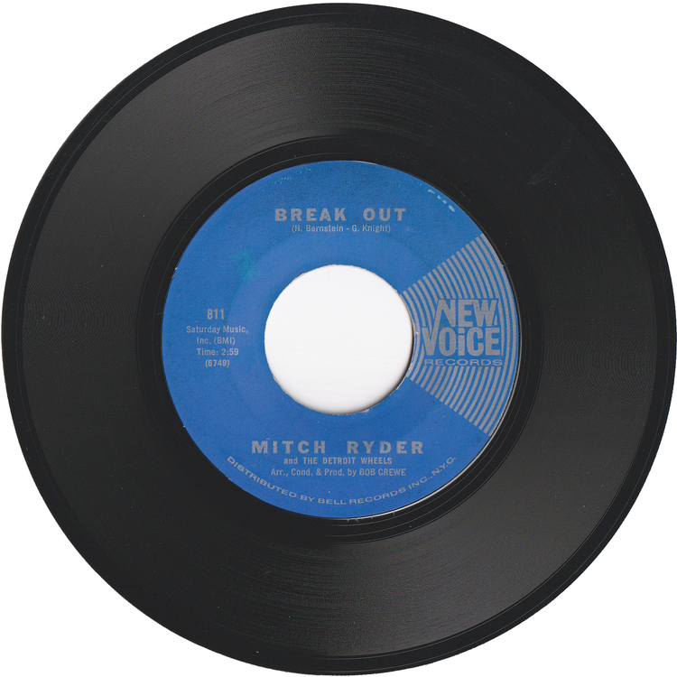 Mitch Ryder & The Detroit Wheels - Break Out / I Need Help
