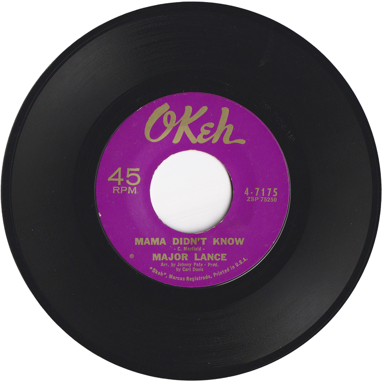 Major Lance - The Monkey Time / Mama Didn't Know