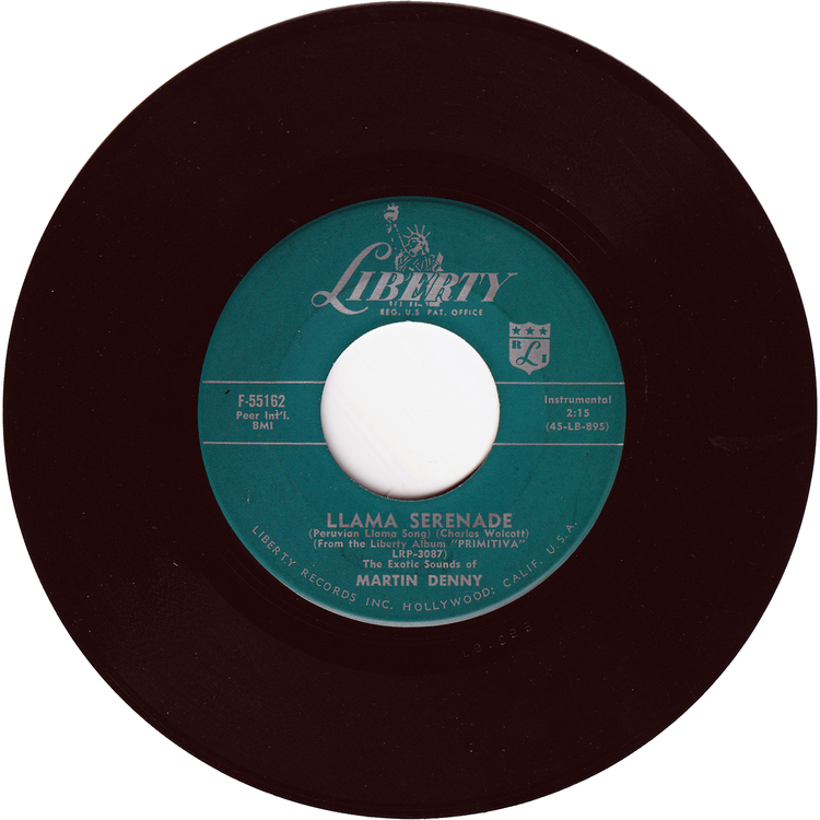 Martin Denny - Quiet Village / Llama Serenade [Hollywood Pressing]