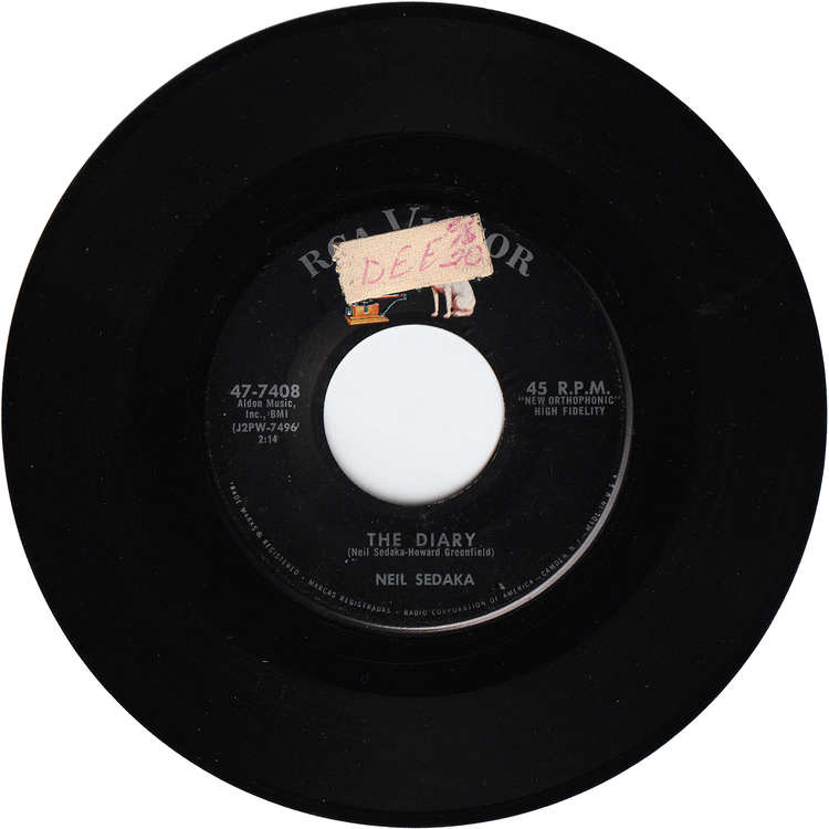 Neil Sedaka - The Diary / No Vacancy