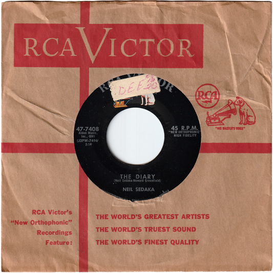 Neil Sedaka - The Diary / No Vacancy