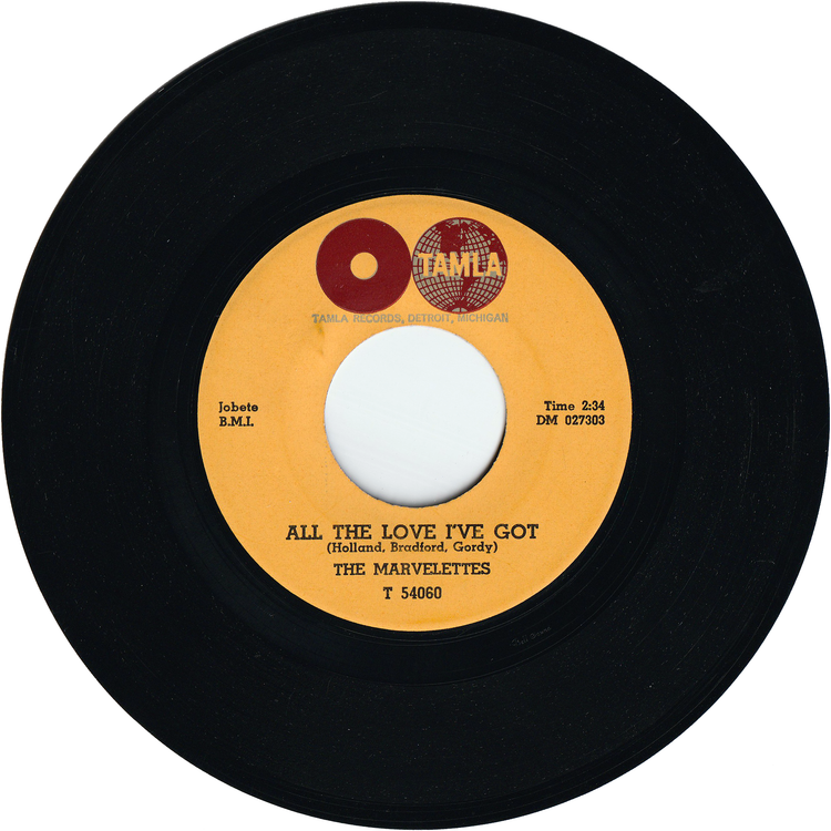 The Marvelettes - Playboy / All The Love I've Got [Vinyl, ARP Pressing]