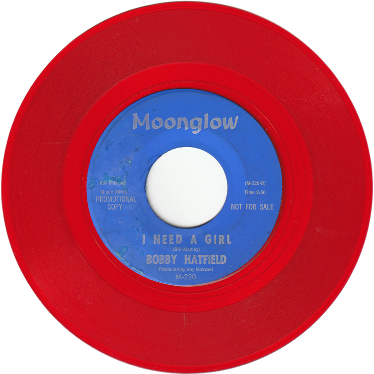 Bobby Hatfield - Hot Tamales / I Need A Girl [Promo, Red Vinyl]