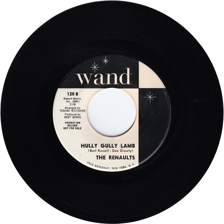 The Renaults - Hully Gully Lamb / Only You [Promo]