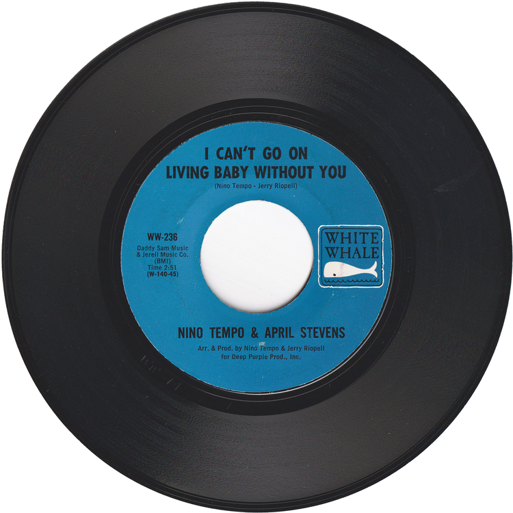 Nino Tempo & April Stevens - All Strung Out / I Can't Go On Living Baby Without You