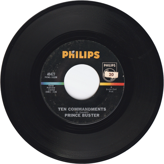 Prince Buster  - Ten Commandments / Don't Make Me To Cry