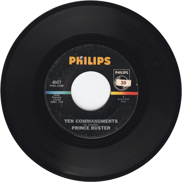 Prince Buster  - Ten Commandments / Don't Make Me To Cry