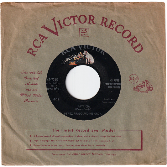 Perez Prado - Patricia / Why Wait