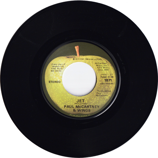 Paul McCartney & The Wings - Jet / Mamunia